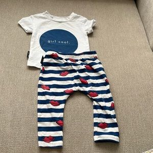 💙5 for $10💙Tiny Tribe ‘Girl Cool’ outfit 3-6m
